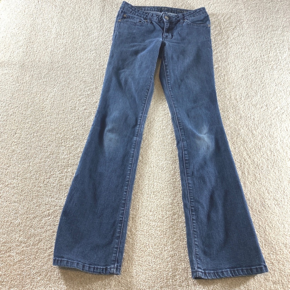 Jessica Simpson Rockin Curvy Bootcut Jeans Womens 27R Blue Streetwear